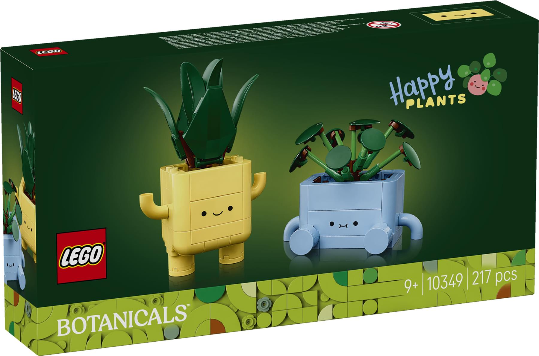 LEGO Botanicals Happy Plants Building Toy Set 10349