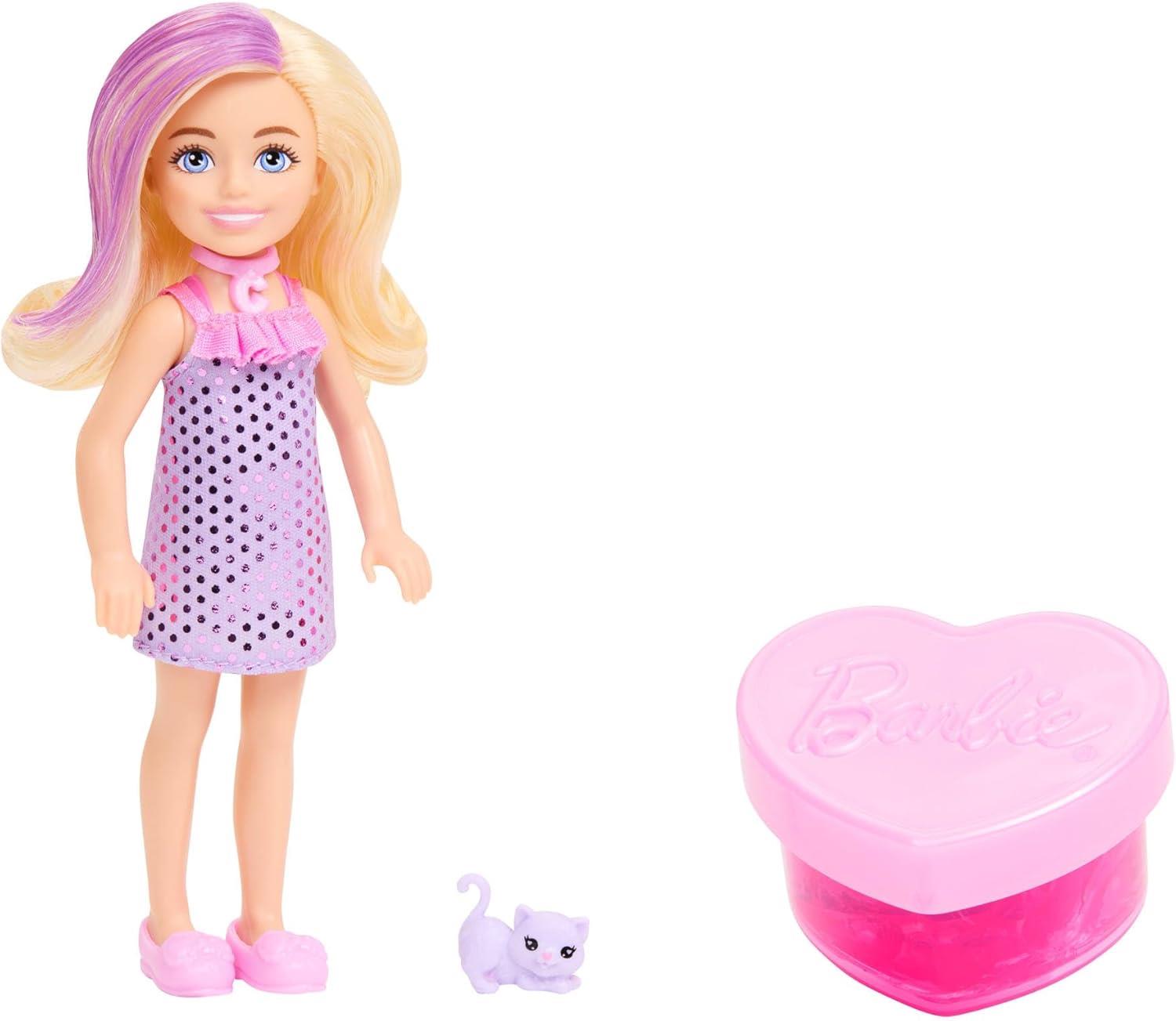 Barbie Party Unboxed Chelsea Doll Set