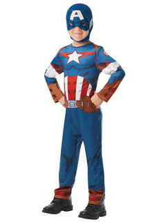 Classic Captain America Costume 7-8 Years