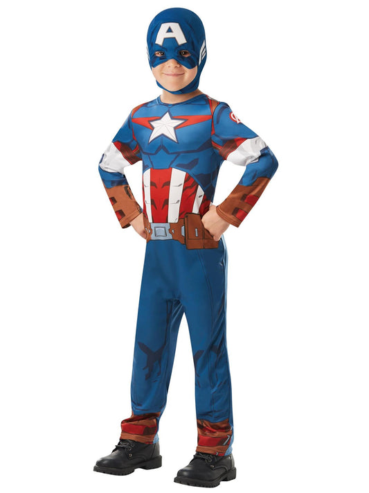 Classic Captain America Costume 7-8 Years