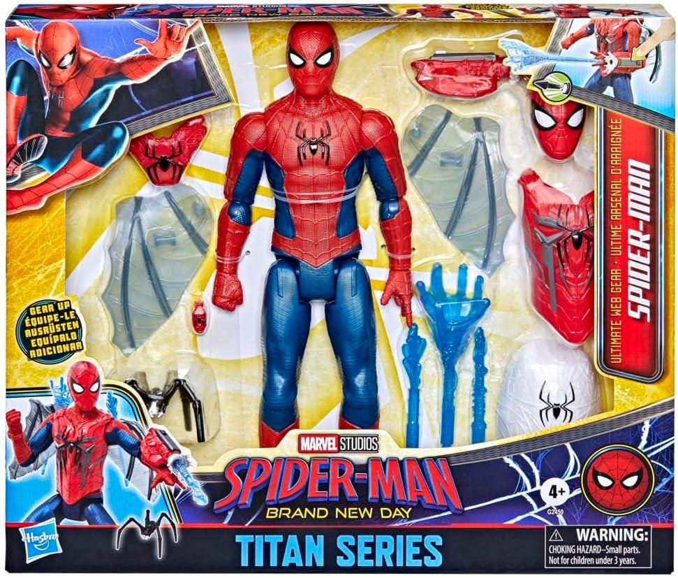 Marvel Spider-Man Brand New Day Titan Series Ultimate Web Gear Action Figure