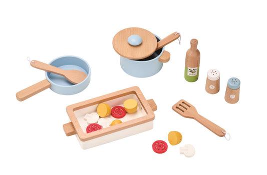Lelin Wooden Cooking Set