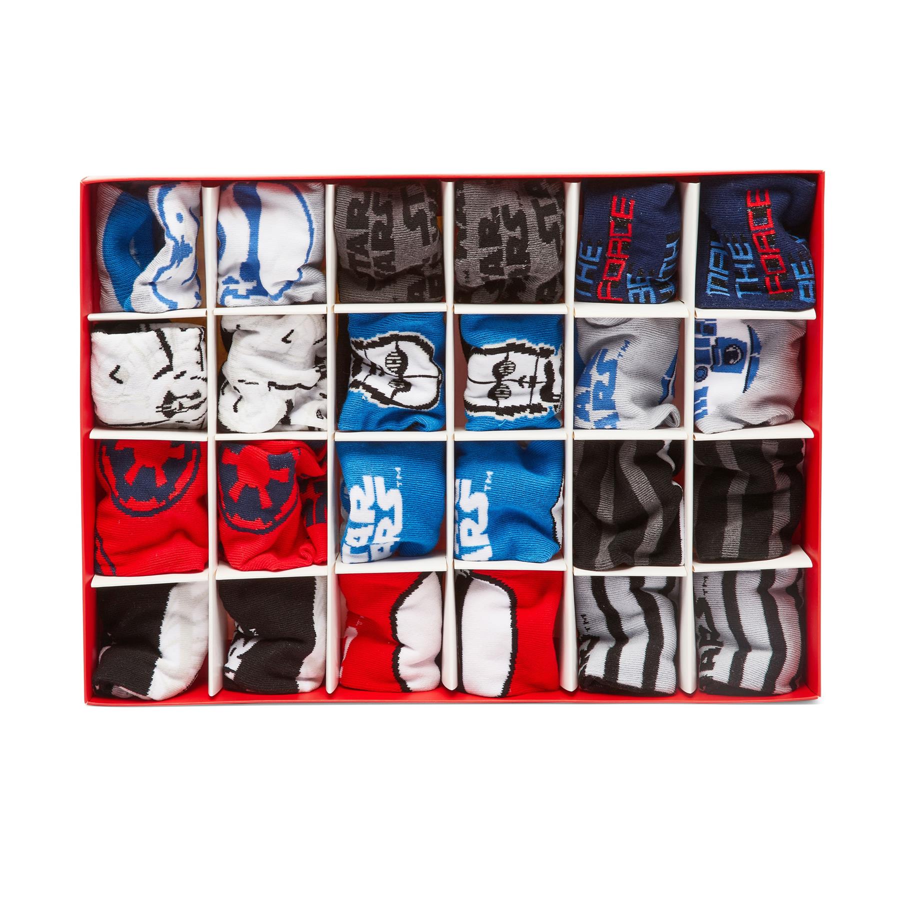 Star Wars 24-Day Sock Advent Calendar - 12 pairs
