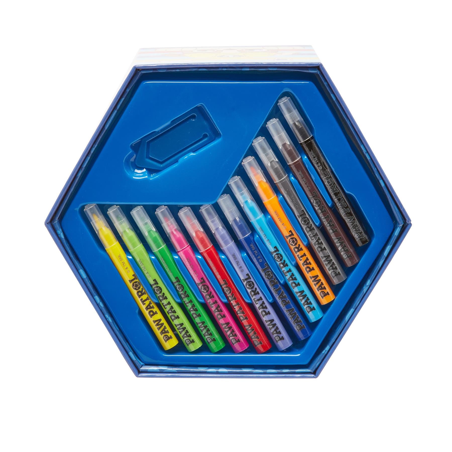 Paw Patrol Deluxe 52-Piece Hexagonal Art Set