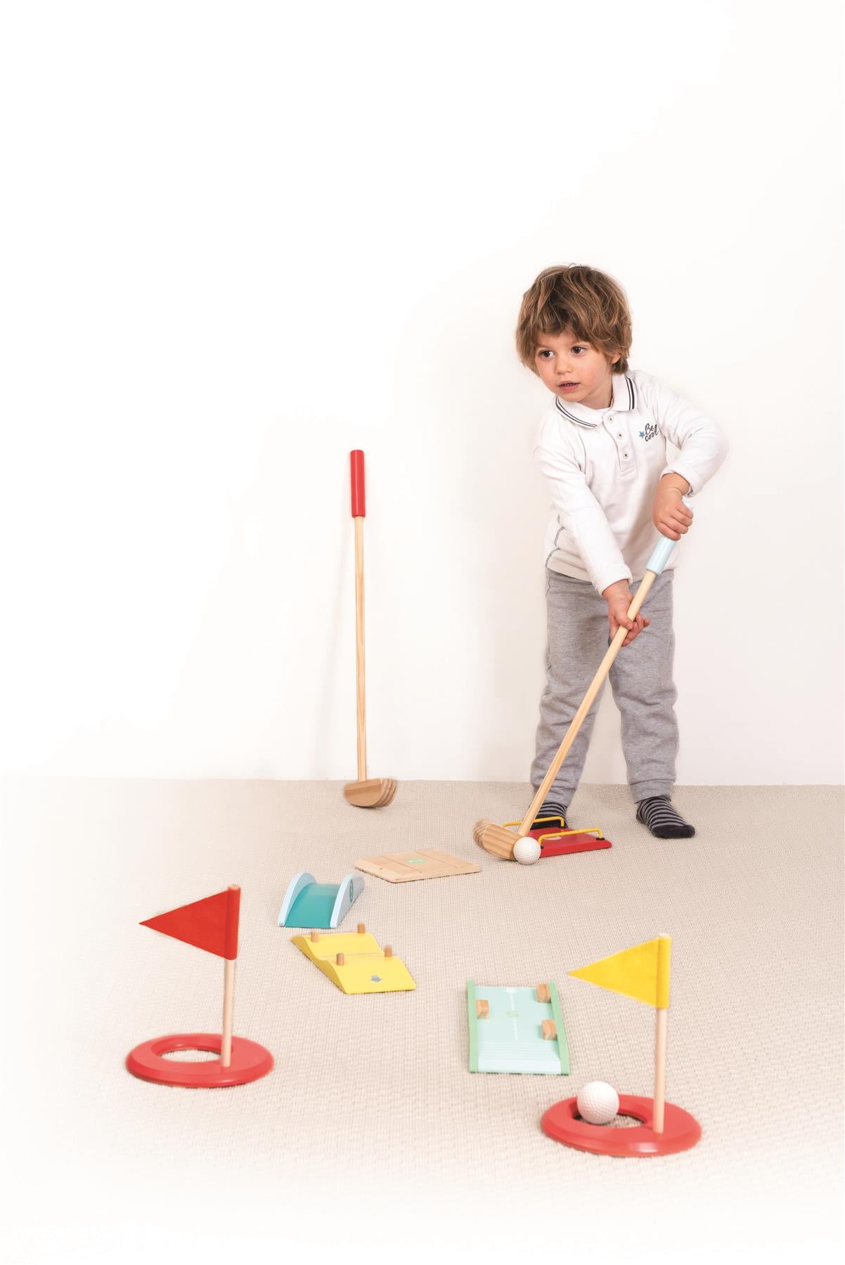 Lelin Wooden Golf Play Set