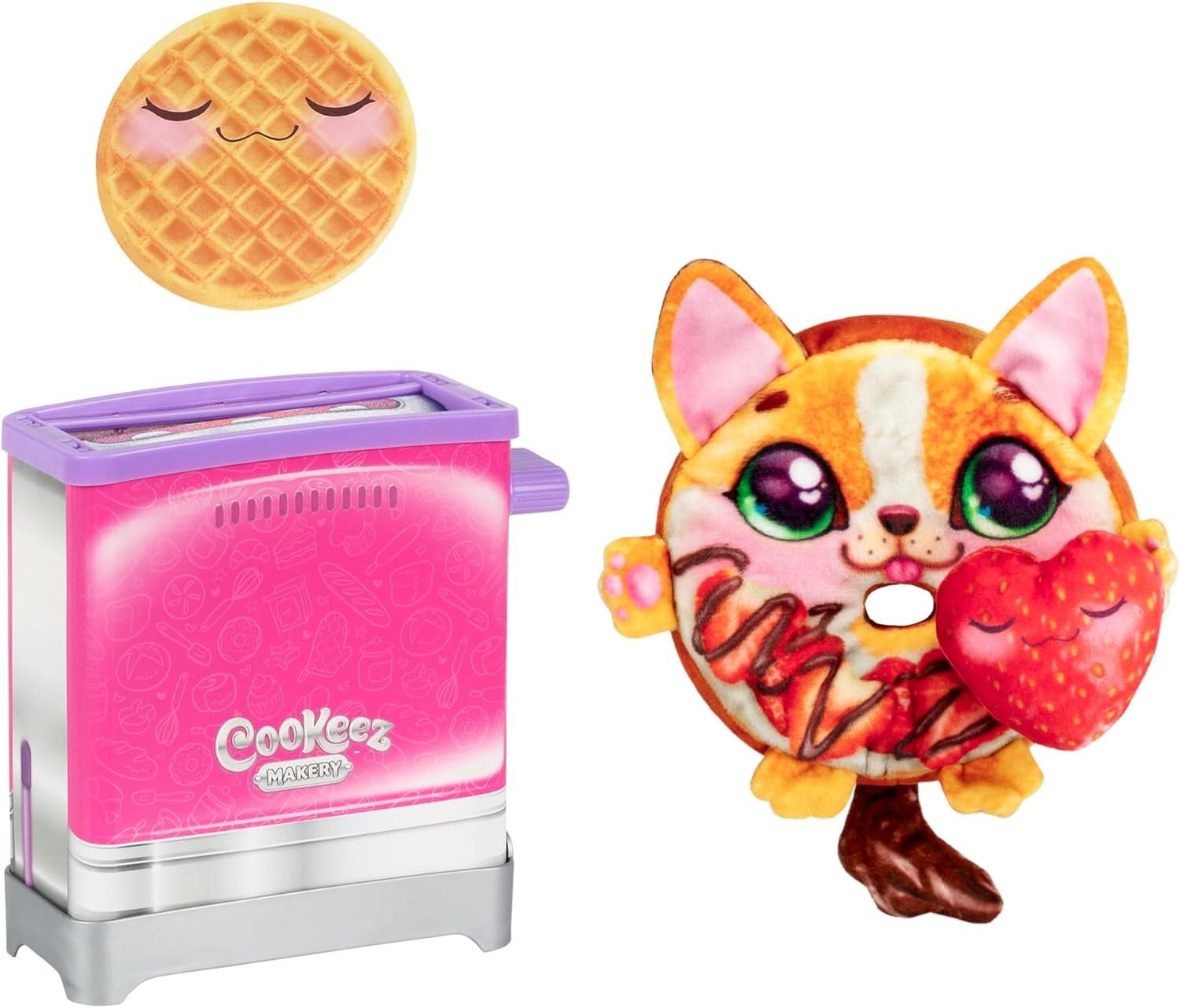 Cookeez Makery Toasty Treatz Toaster Twin Pack With Scented Plush