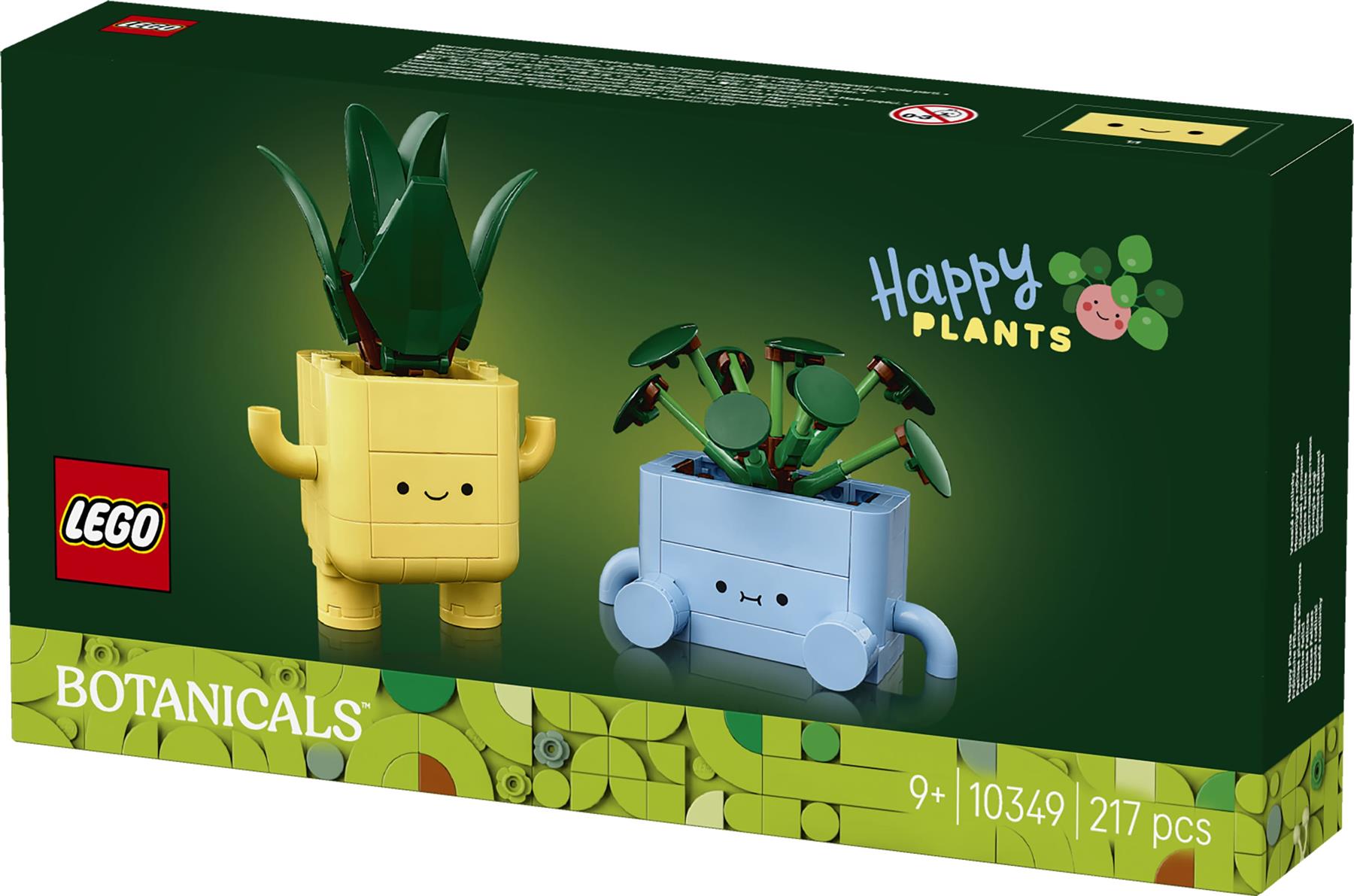 LEGO Botanicals Happy Plants Building Toy Set 10349