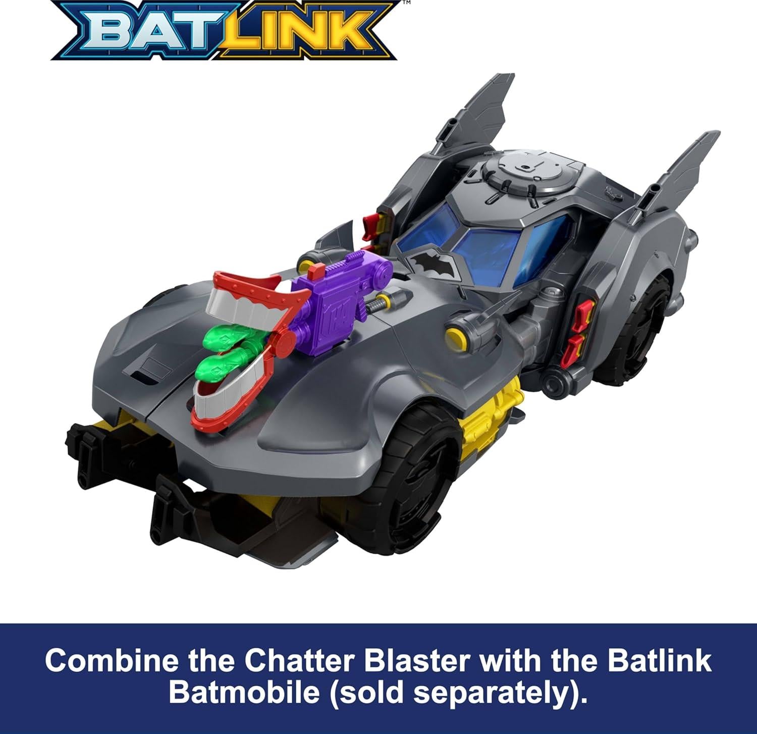 DC 6.5 Inch Batlink Batmobile Vehicle