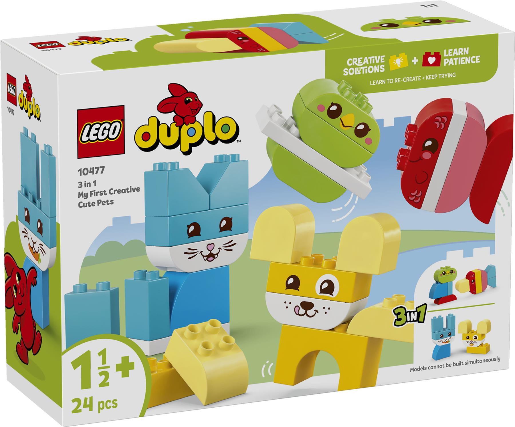LEGO Duplo 3 in 1 Creative Cute Pets 10477