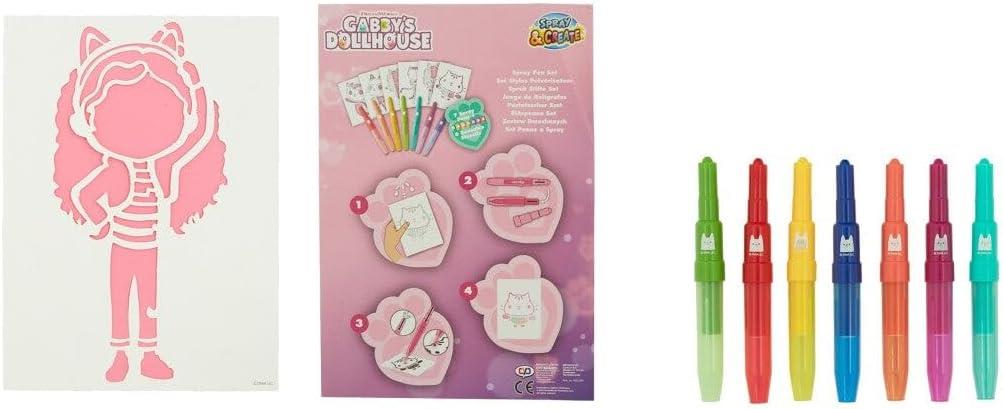 Gabby's Dollhouse Spray Pen Set
