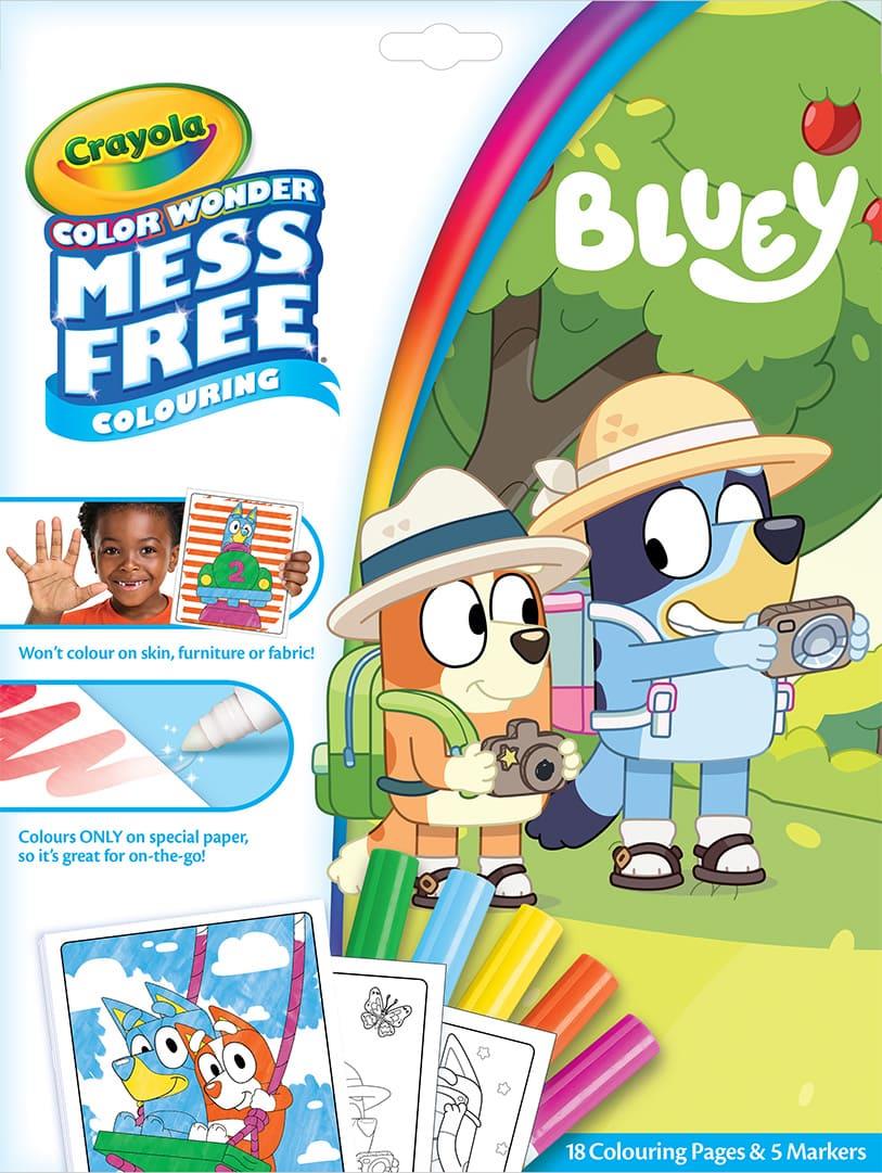 Crayola Colour Wonder - Bluey Colouring Mess-Free Book