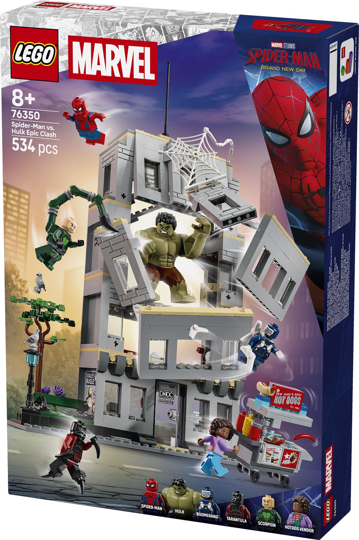 LEGO Marvel Spider-Man vs. Hulk Epic Clash 76350