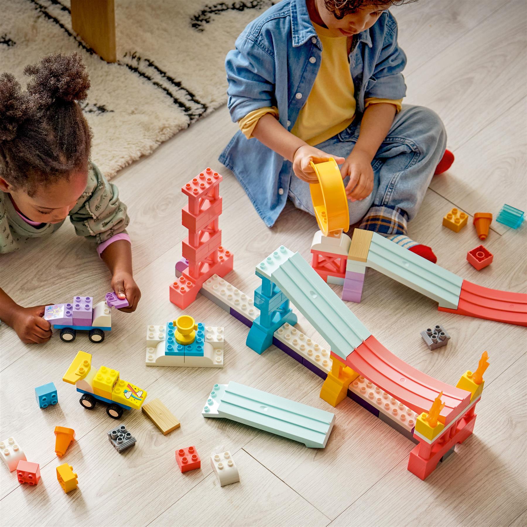 LEGO Duplo 3 in 1 Creative Ramps with Vehicles 10478