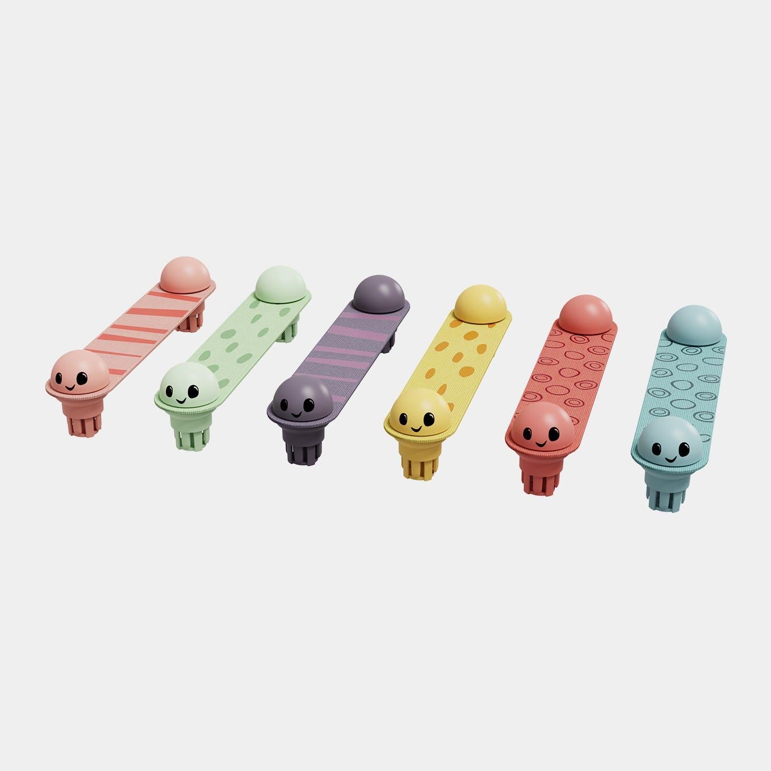 Topbright Wooden Apple Worms