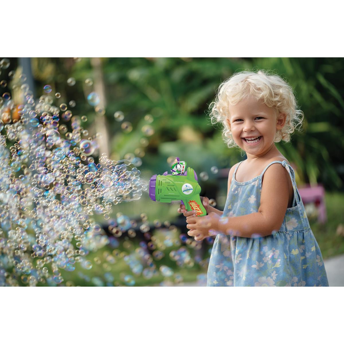 Toy Story 5 Bubble Gun Blaster with Light and Sound Effects