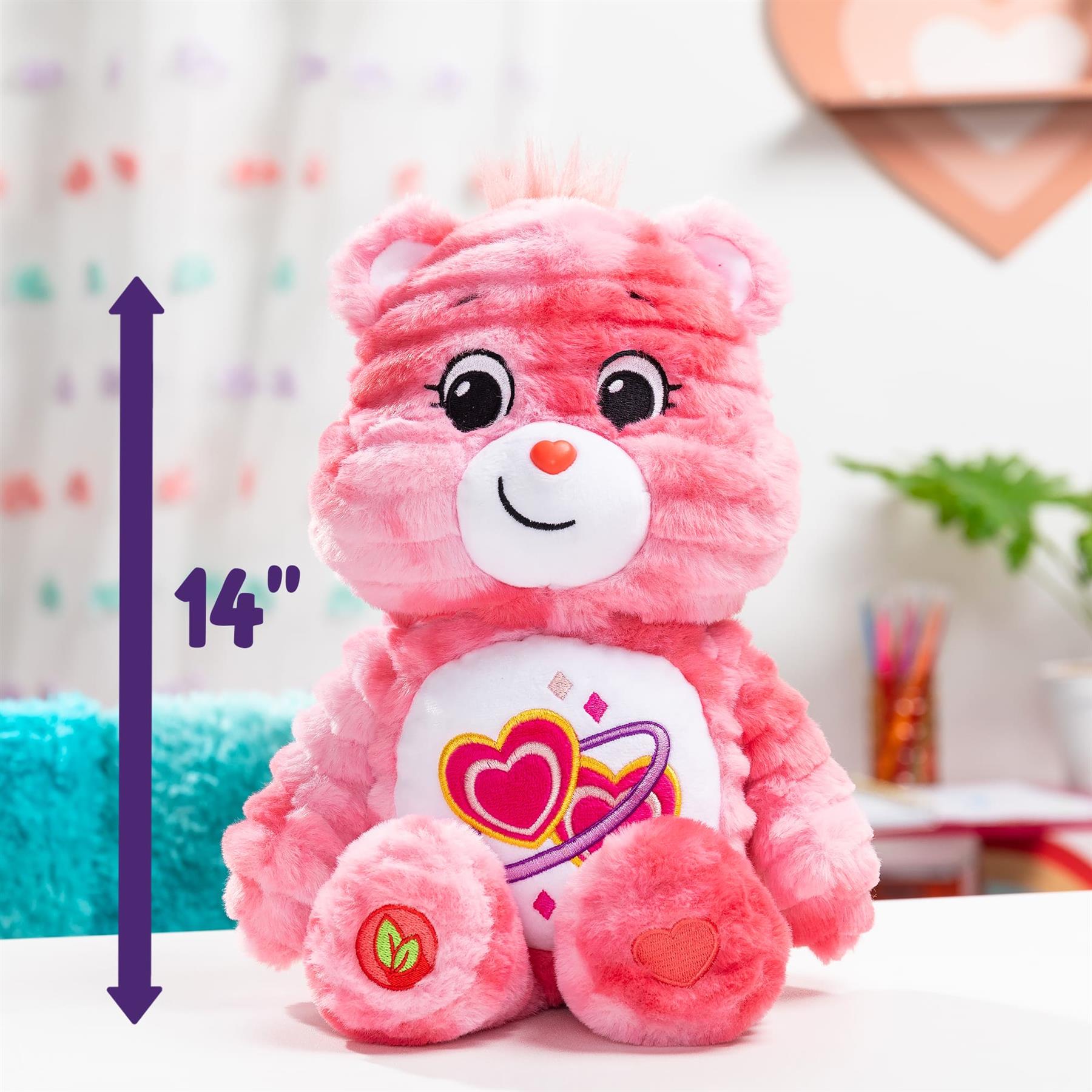 Care Bears Colour Splash - Love-A-Lot Bear