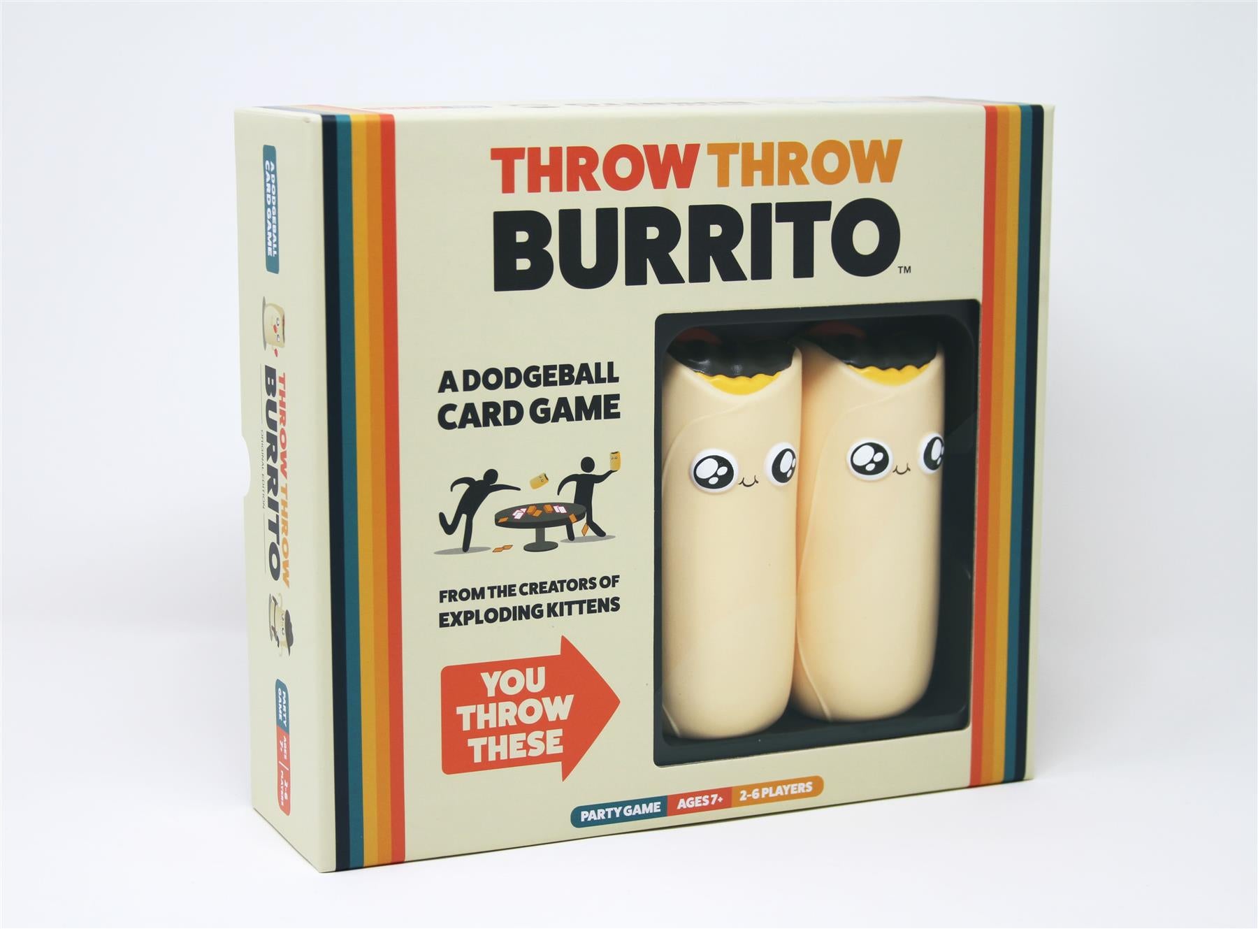 Exploding Kittens Throw Throw Burrito Dodgeball Card Game