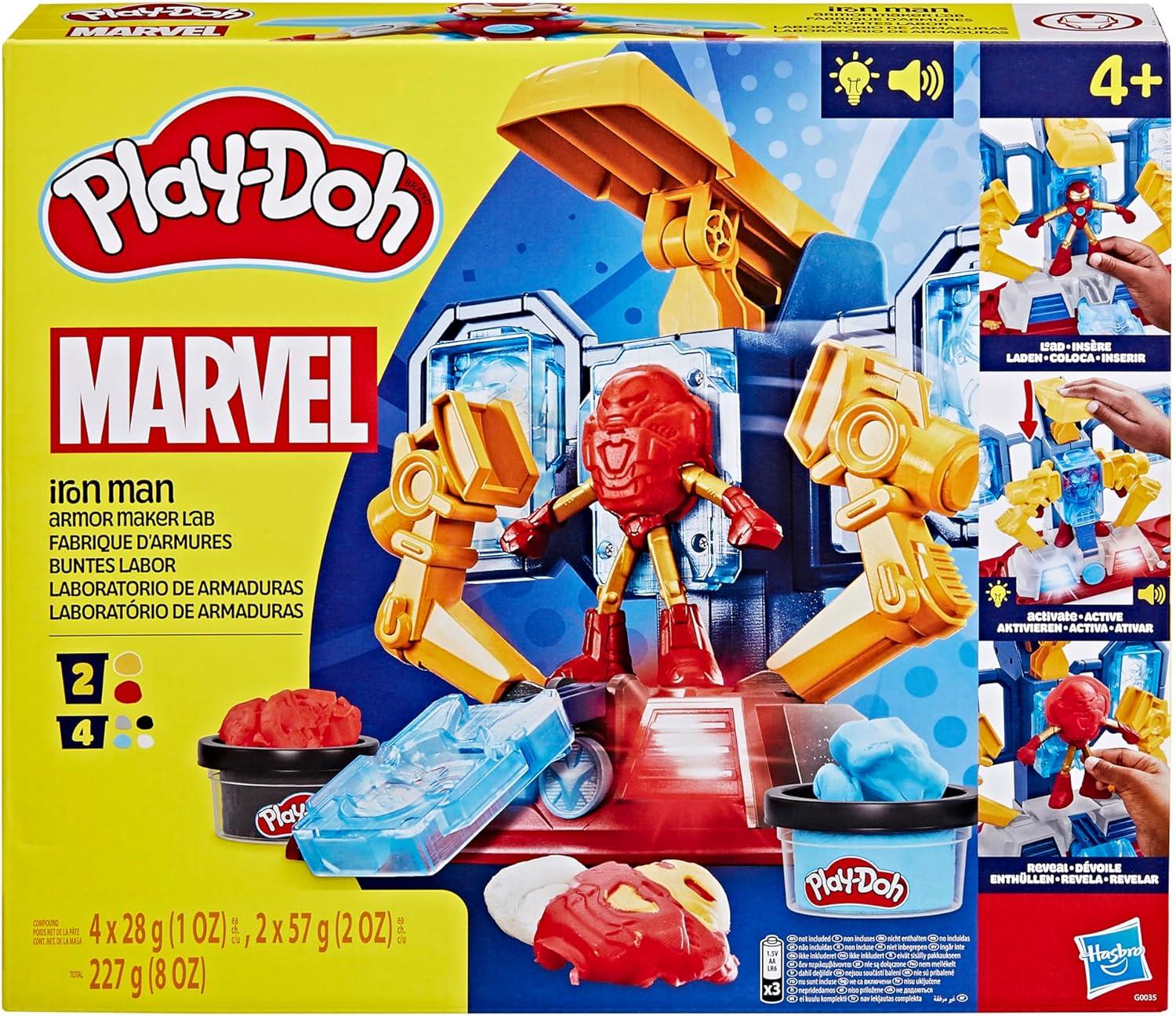 Play-Doh Marvel Iron Man Armour Maker Lab