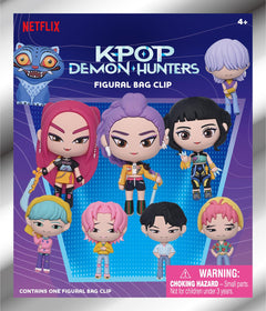 K-Pop Demon Hunters Bag Clips Assortment - Series 1