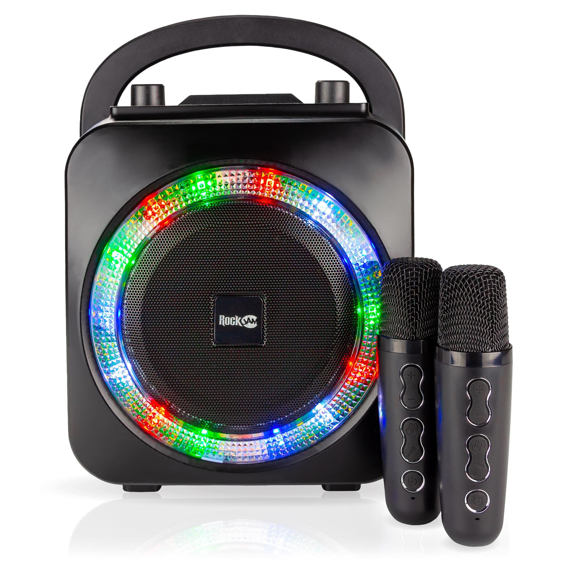 PDT RockJam Party Speaker with Two Wireless Microphones