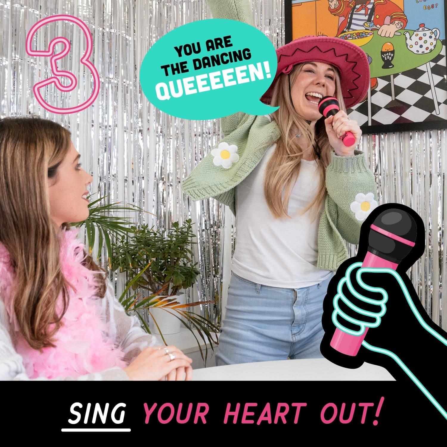 Grab The Mic Karaoke Card Game