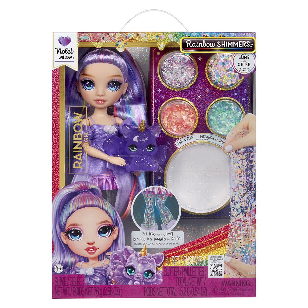 Rainbow High Shimmers with Slime Fashion Doll - Violet Willow