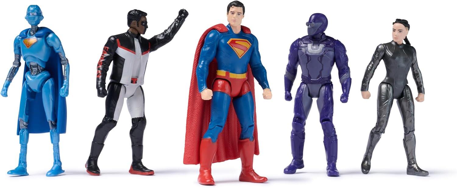 DC Comic Superman Heroes Vs. Villains 5 Pack Figurine set