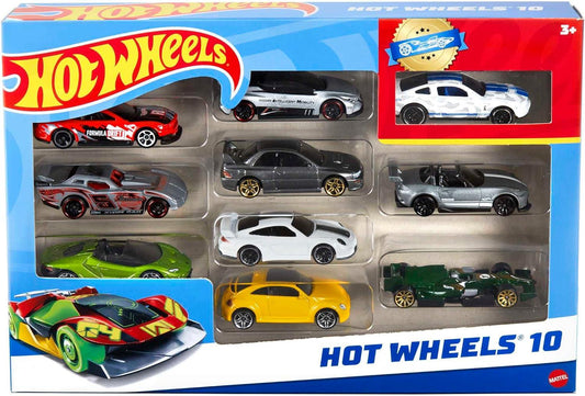 Hot Wheels 10 Pack Die-Cast Car Assortment