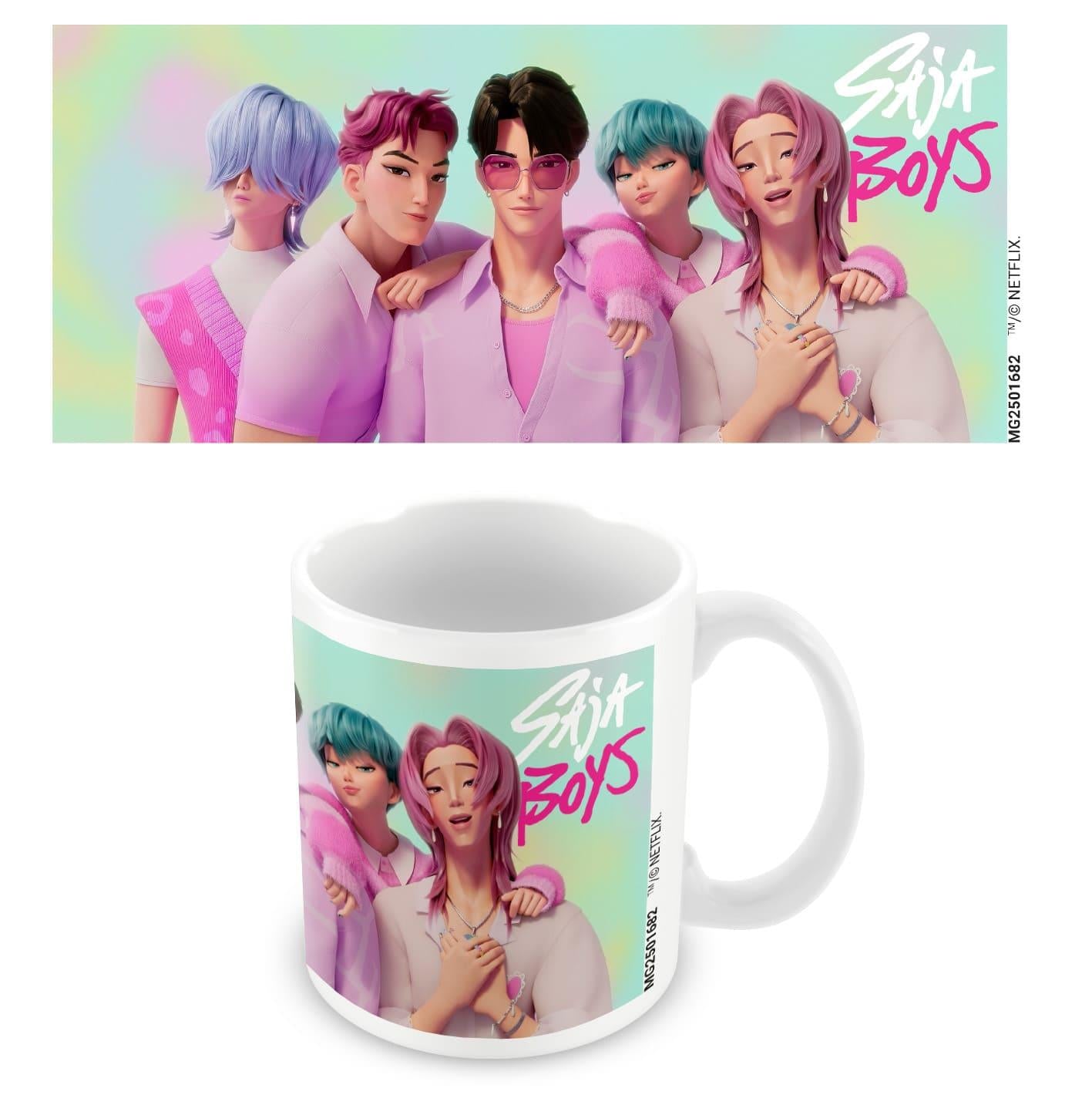 KPop Demon Hunters (SAJA Boys) White Pod Mug
