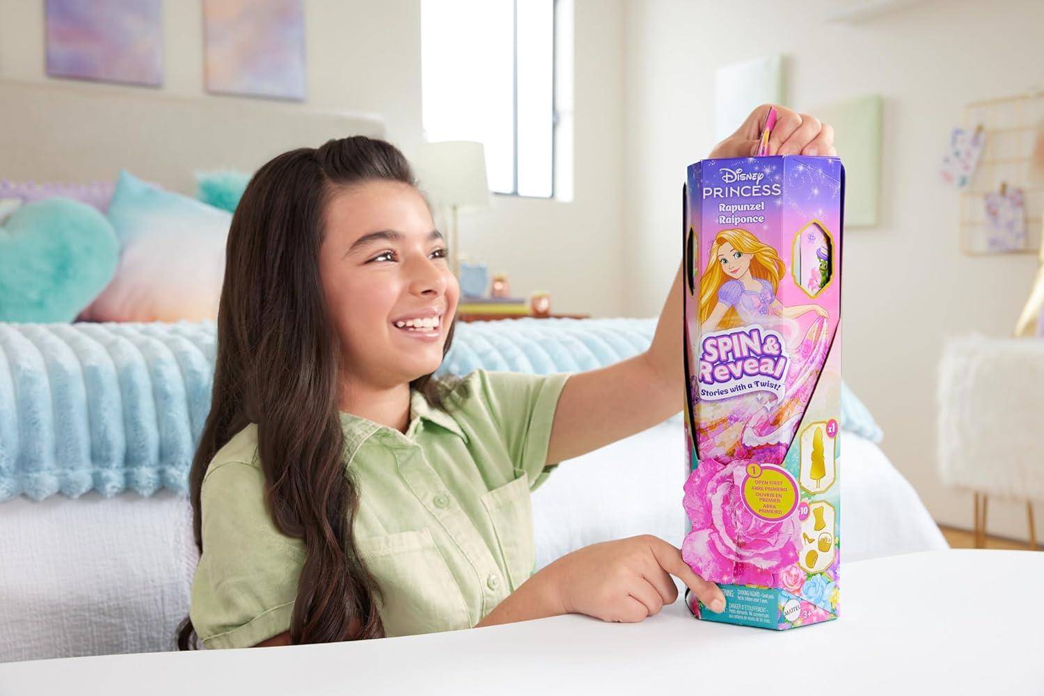 Disney Princess Spin & Reveal Doll - Rapunzel