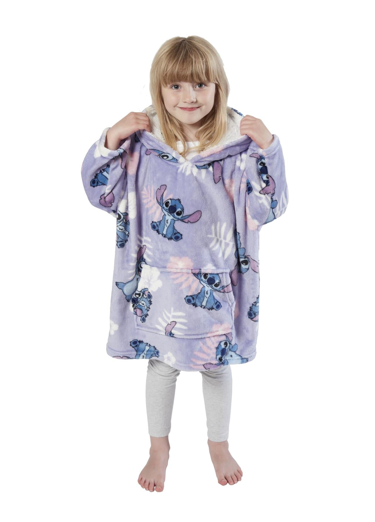 Stitch Hooded Wearable Fleece