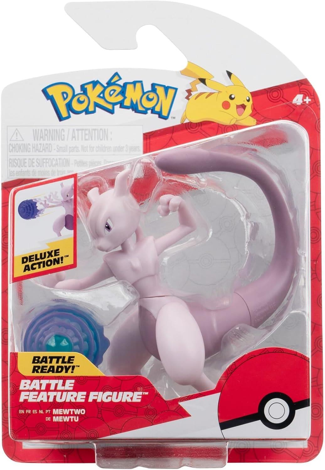 Pokémon Battle Feature Figure 4.5-Inch Mewtwo