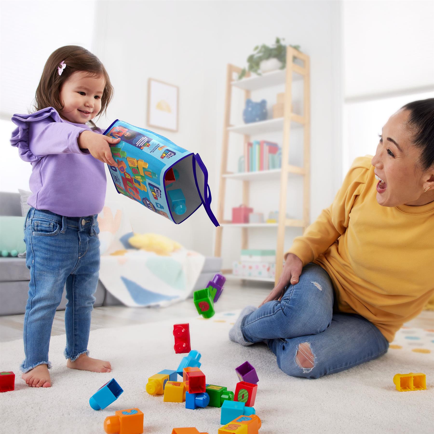 MEGA Bloks ABC Building Bag 30 Piece Set