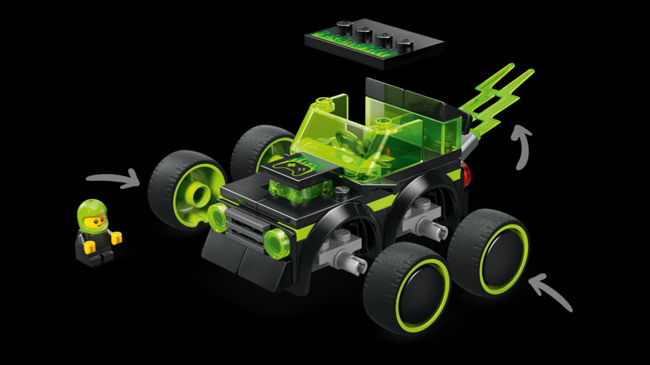 LEGO City Rides Gaming Race Car Toy for Kids 60484