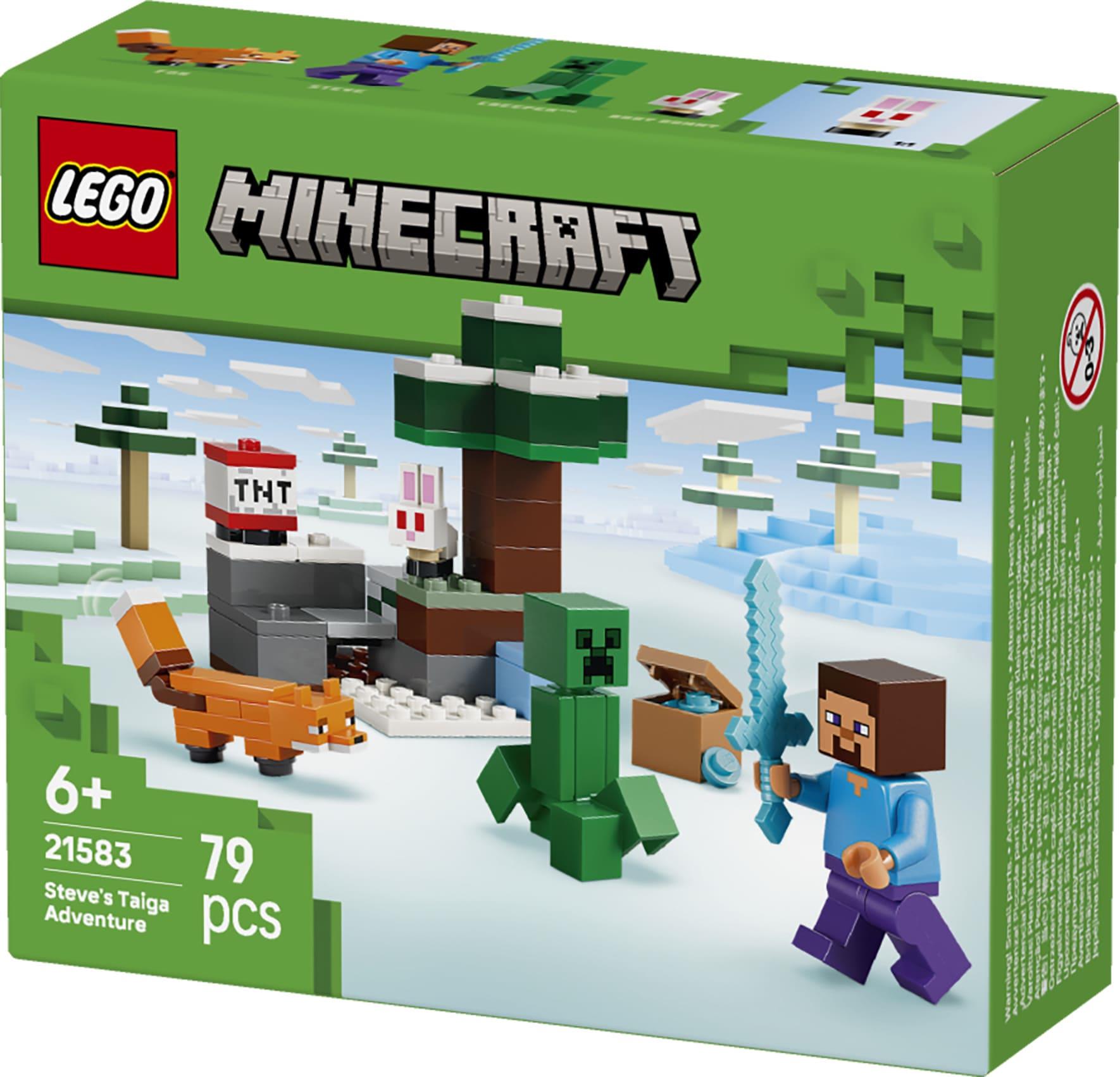 LEGO Minecraft Steve's Taiga Adventure 21583
