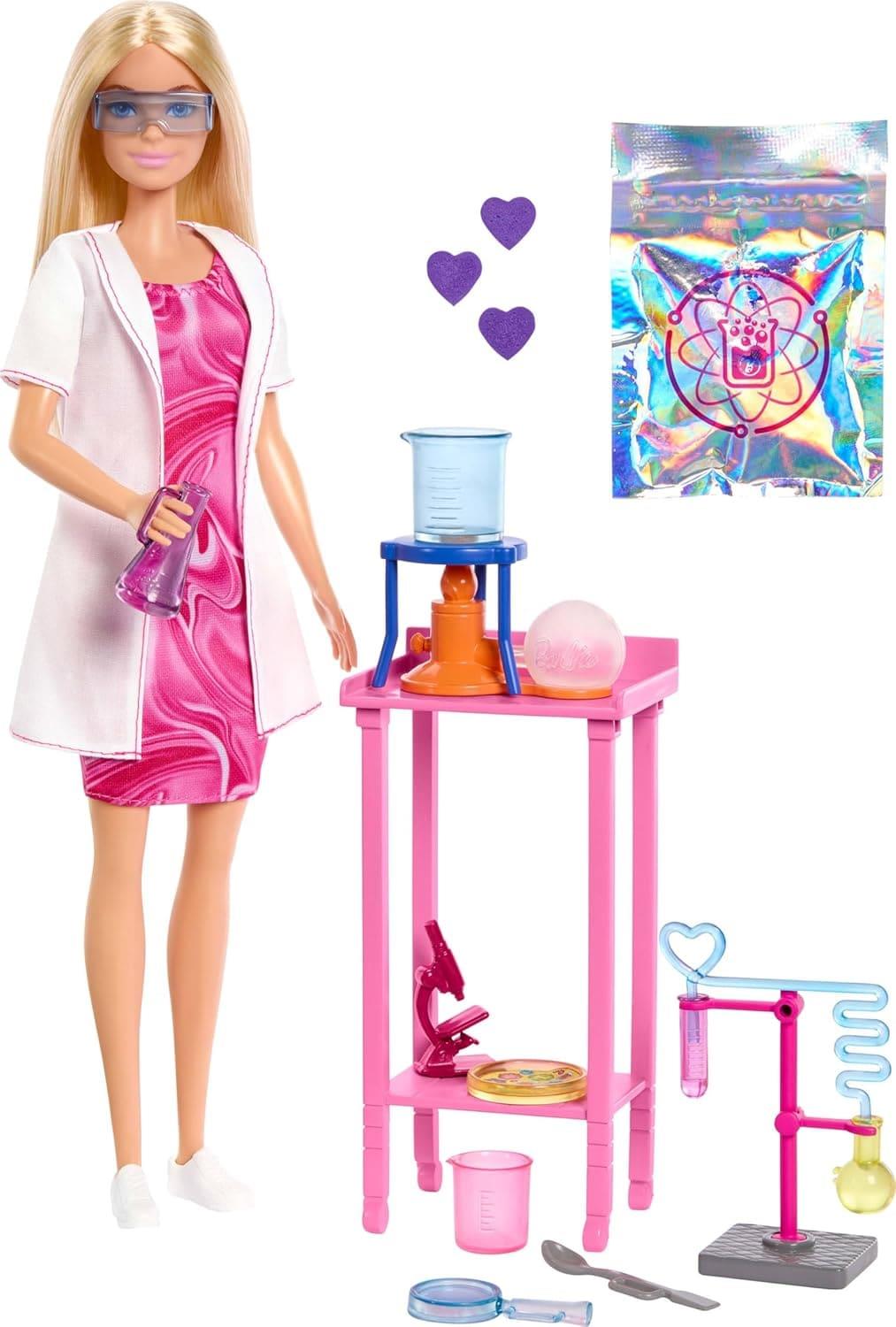 Barbie Deluxe Scientist Doll Playset