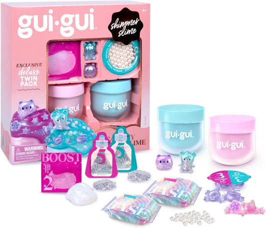 Gui Gui Shimmer Deluxe Duo Slime Pack