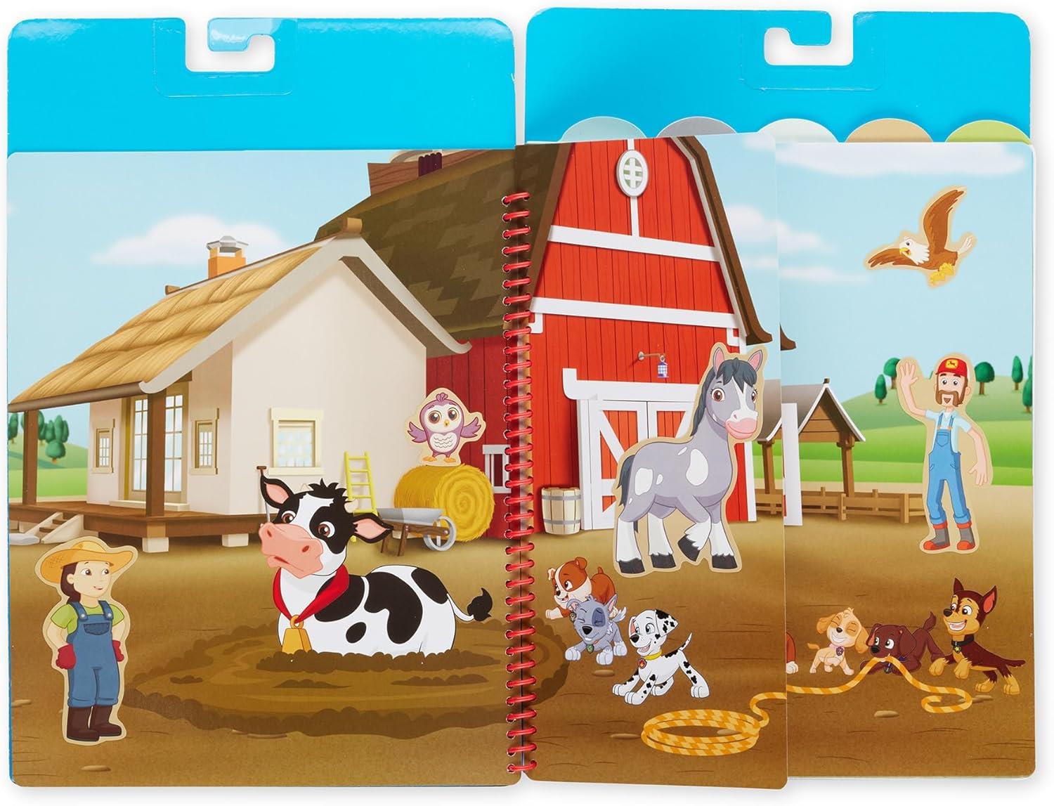 Melissa and Doug PAW Patrol Restickable Puffy Stickers  - Adventure Bay