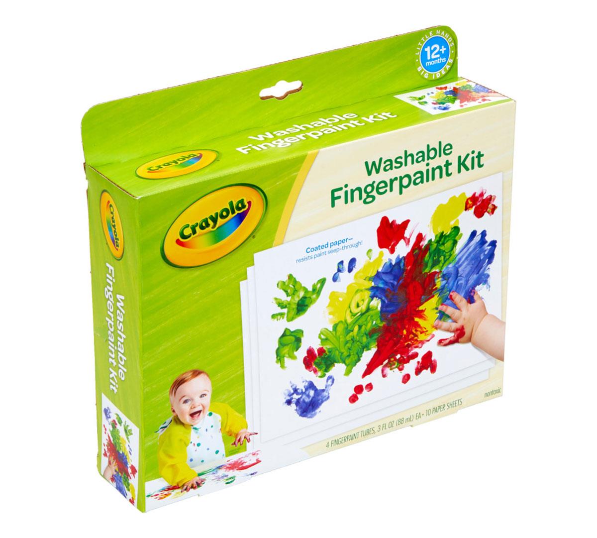 Crayola Washable Finger Paint Set