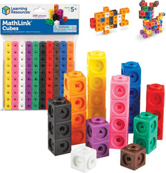 Learning Resources Numberblocks MathLink Set of 100 Cubes