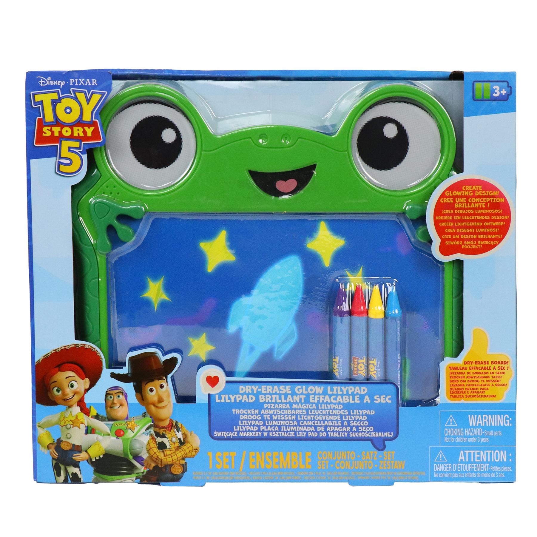 Disney Toy Story 5 Dry Erase Glow Lilypad