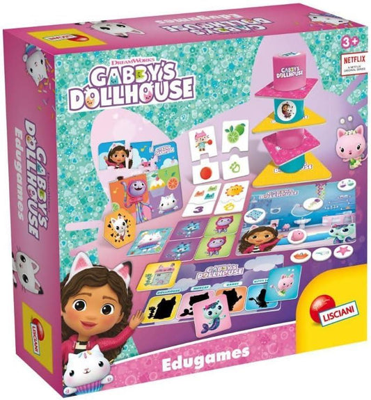 Lisciani Gabby's Dollhouse Educational Games