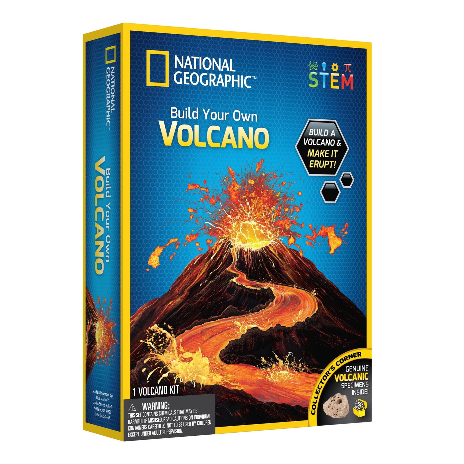 National Geographic Volcano & Shark Dig Kit Bundle