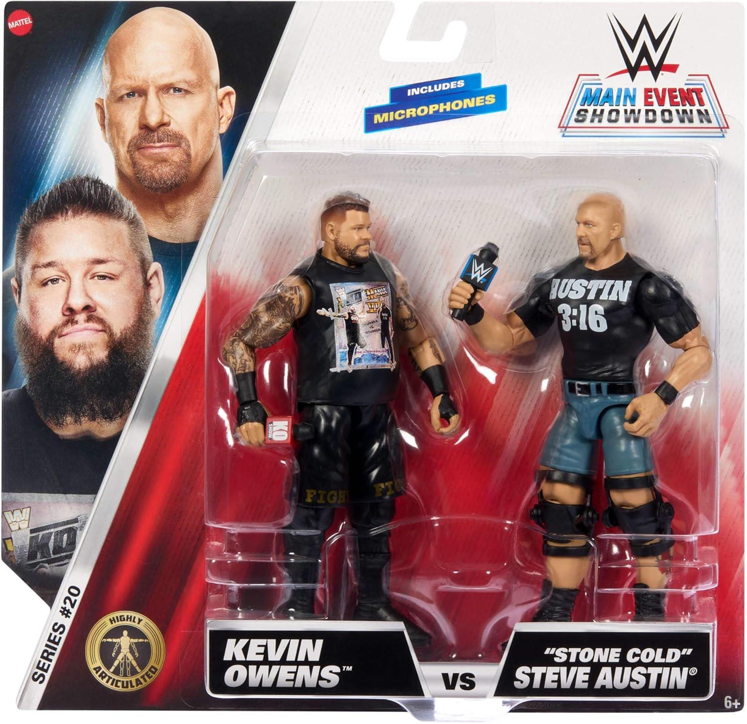 WWE Championship Showdown 2 Pack - Kevin Owens vs  Stone Cold Steve Austin