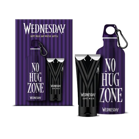 Wednesday Water Bottle & 150ml Body Wash Gift Set