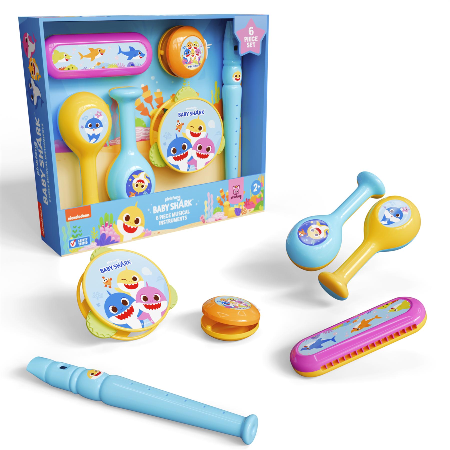 Baby Shark 6 Piece Instruments
