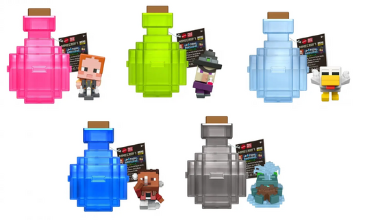 Minecraft Slime Potion Brewing Action Figure Assortment