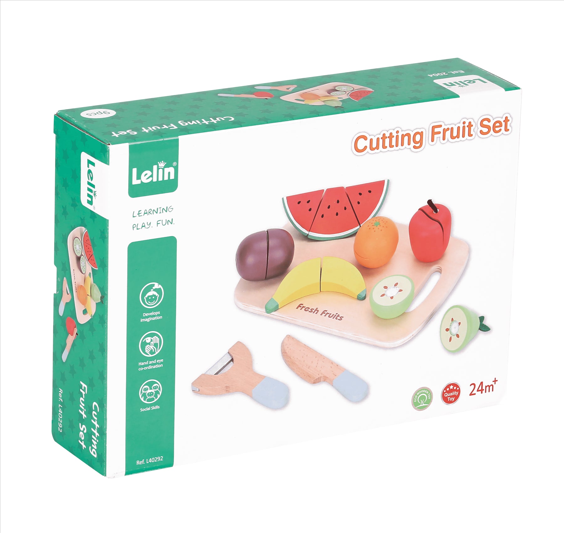 Lelin Wooden Fruit Cut Ups