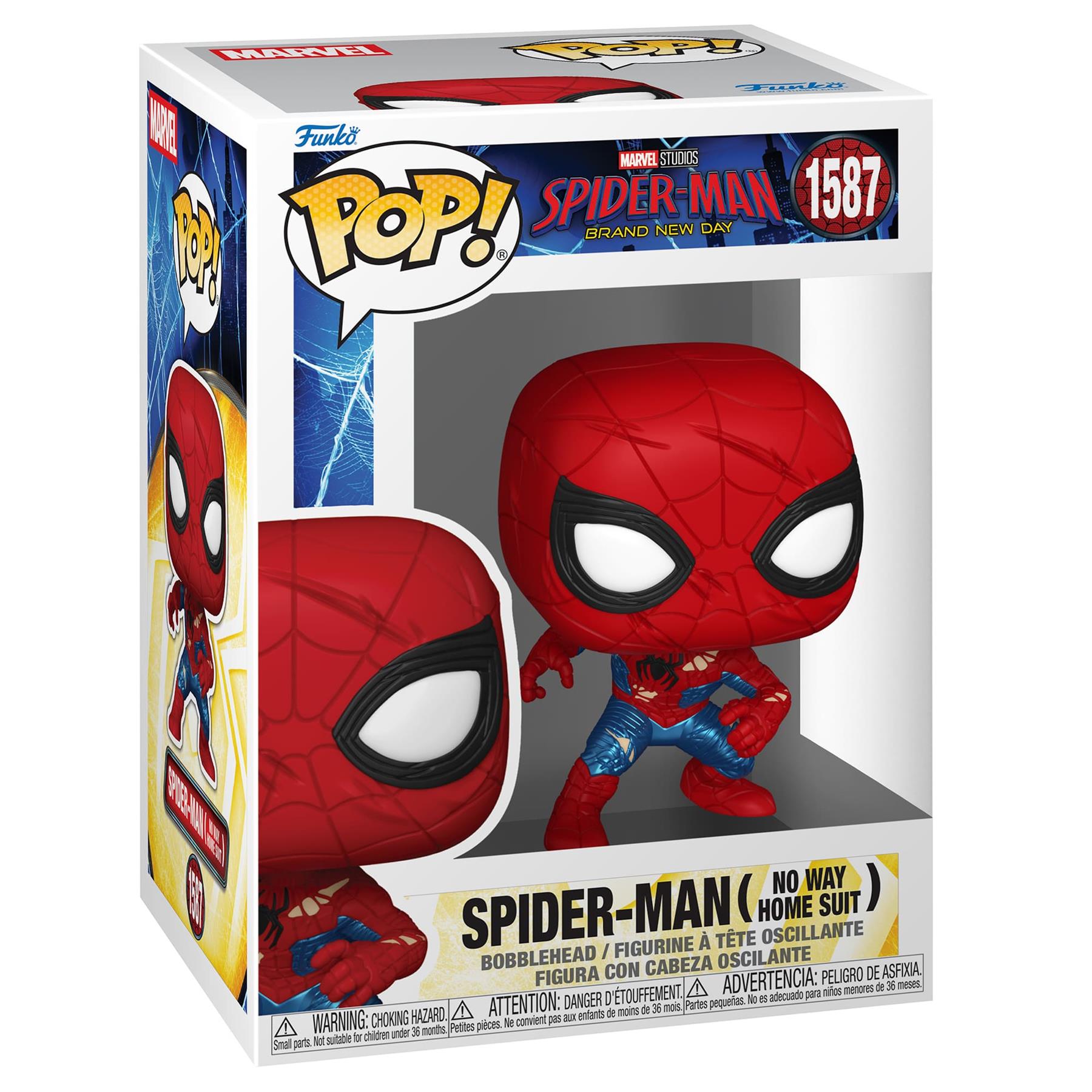 Funko POP! Marvel Spiderman Action Figure in No Way Home Suit