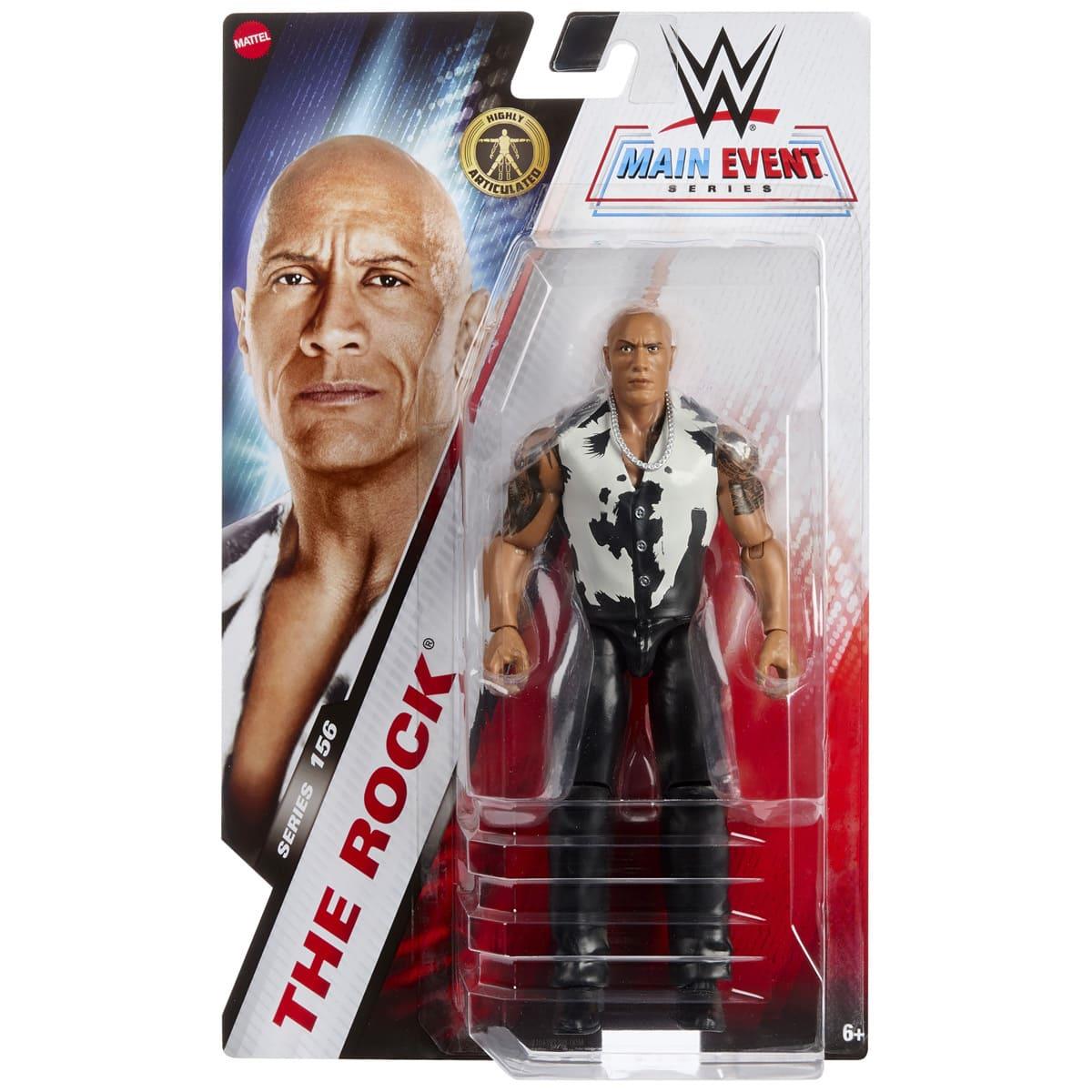 WWE 6 inch Main Event Figure - The Rock – BargainMax